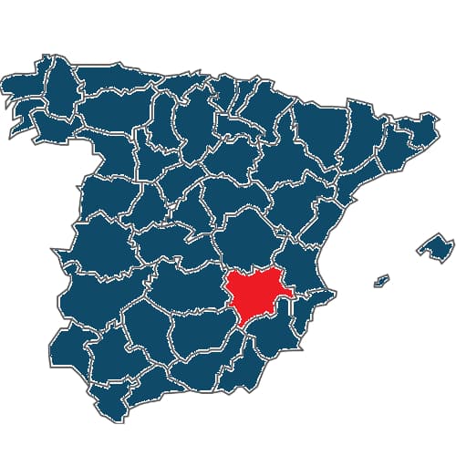 Mapa Albacete