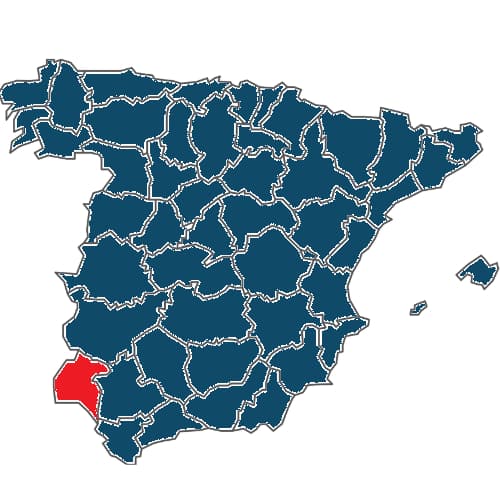 Mapa Huelva