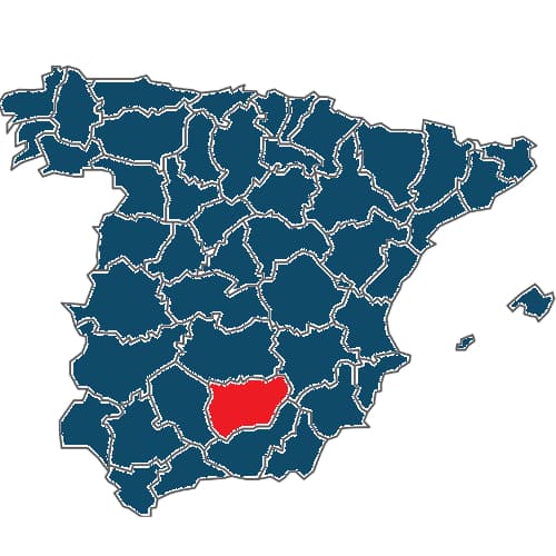 Mapa Jaén