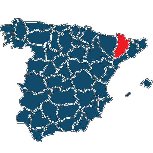 Mapa Lleida