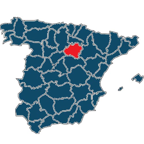 Mapa Soria