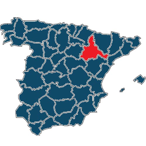 Mapa Zaragoza