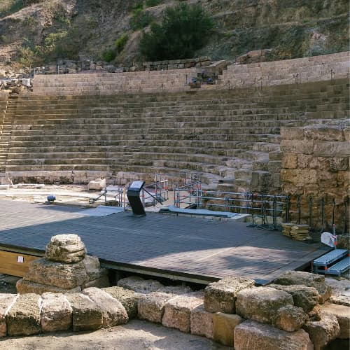 teatro romano en Málaga