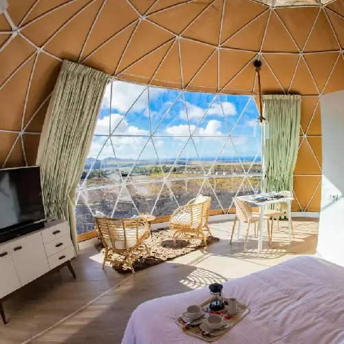 Hotel Burbuja Eslanzarote Luxurious Eco Dome Experience Interior